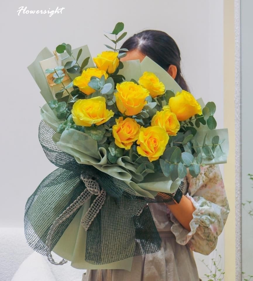 Hoa hồng vàng biểu tượng cho tình đơn phương không hy vọng