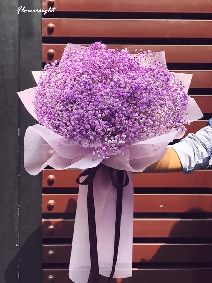 Khi chọn hoa sinh nhật màu tím đẹp cần lưu ý đến sở thích của đối tượng tặng hoa