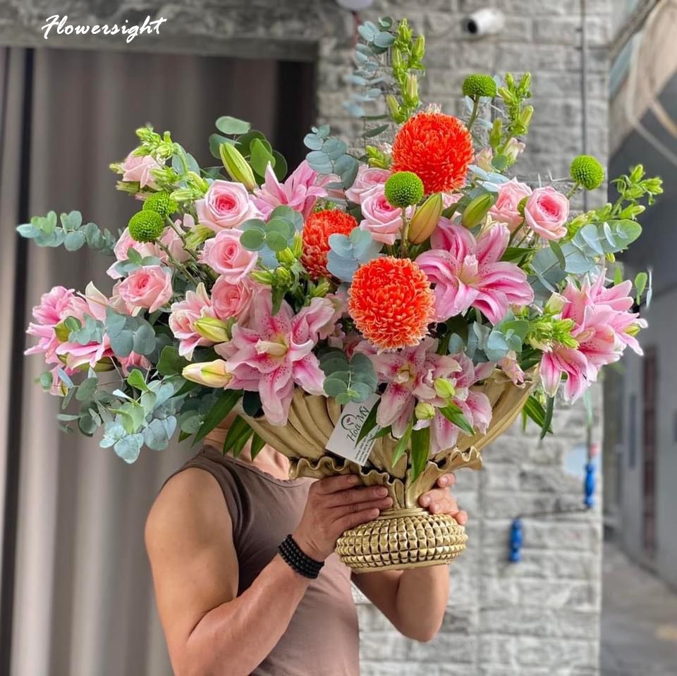 Lãng hoa chúc mừng nhân dịp ngày lễ trong năm