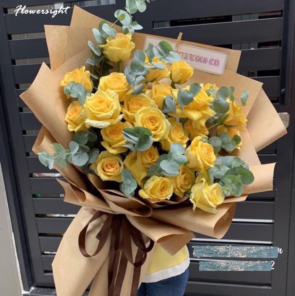 Những điều cần biết khi tặng hoa hồng vàng