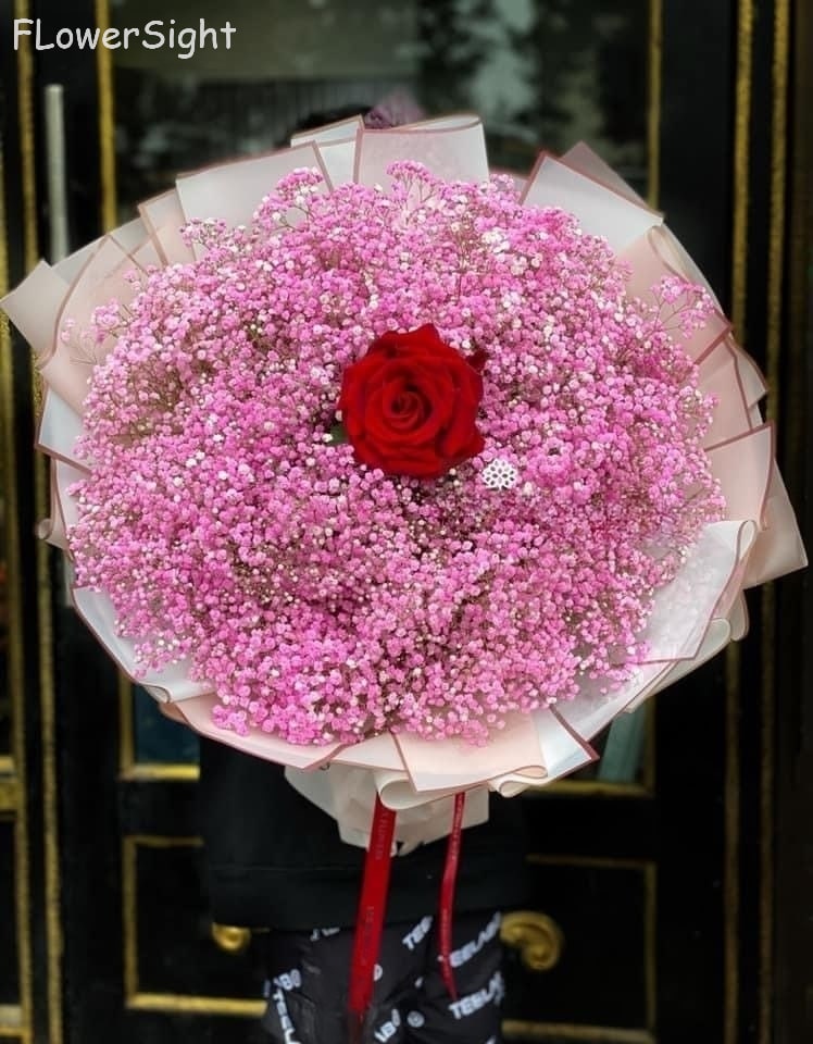 Hoa baby hồng thích hợp tặng người thương