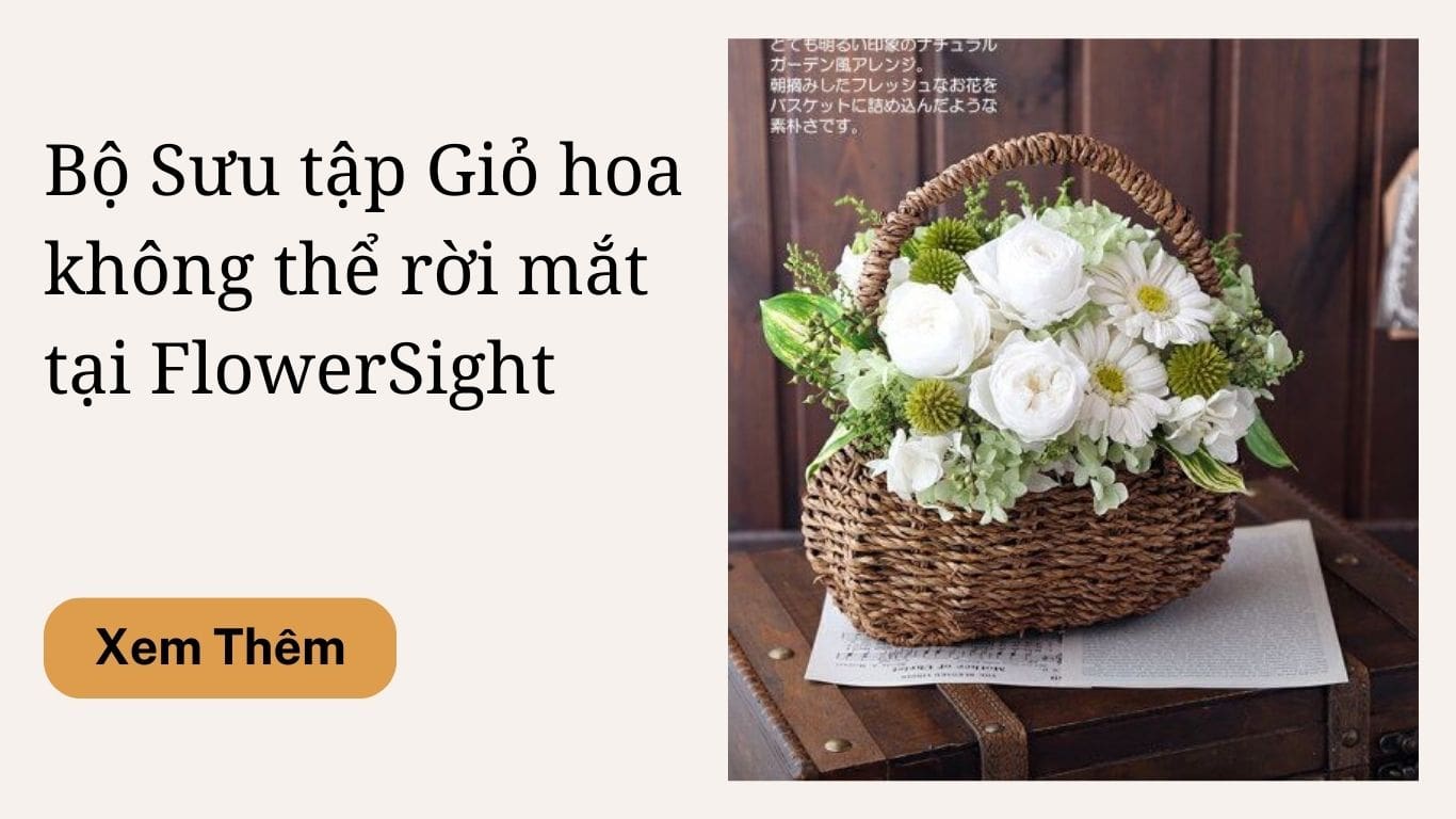 Lẵng hoa lay ơn đẹp tại FlowerSight l