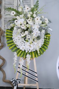 Hoa huệ trắng đám tang