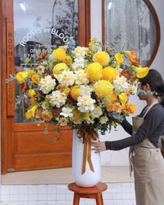 Hoa cúc vàng biểu tượng của sự trường thọ