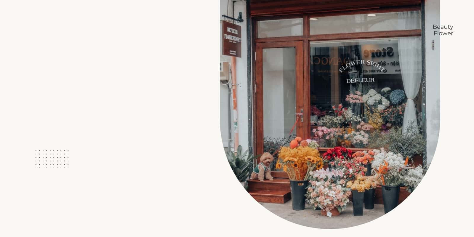 Cửa hàng hoa tươi, shop hoa tươi, tiệm hoa tươi