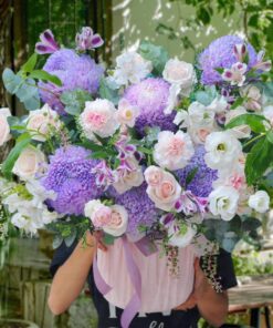 Giỏ hoa, hộp hoa tươi Điểm dừng của tình yêu