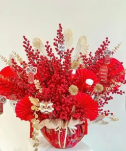 Hộp hoa tặng ngày tết "Nét Đẹp Tết Ngát"