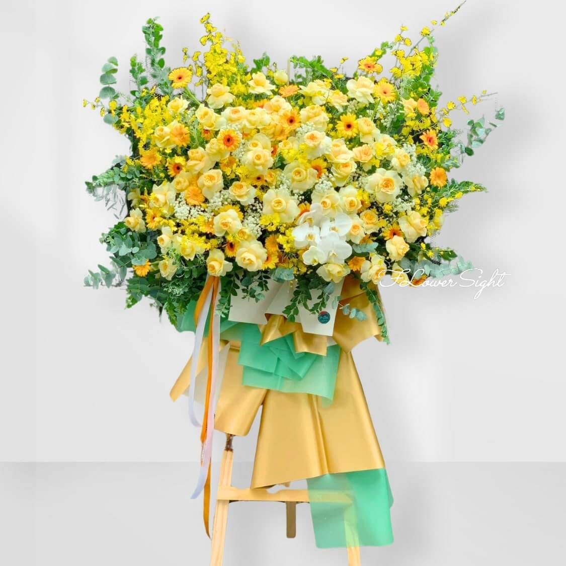 Kệ hoa chúc mừng