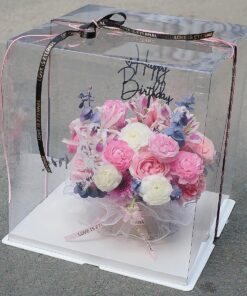 Hộp hoa mica My Darling