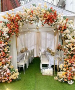 cổng cưới hoa hồng