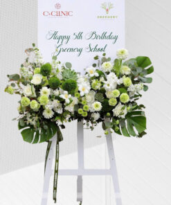 Hoa chúc mừng khánh thành