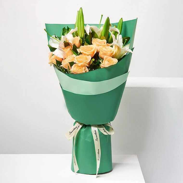 Bó hoa hồng 12 bông