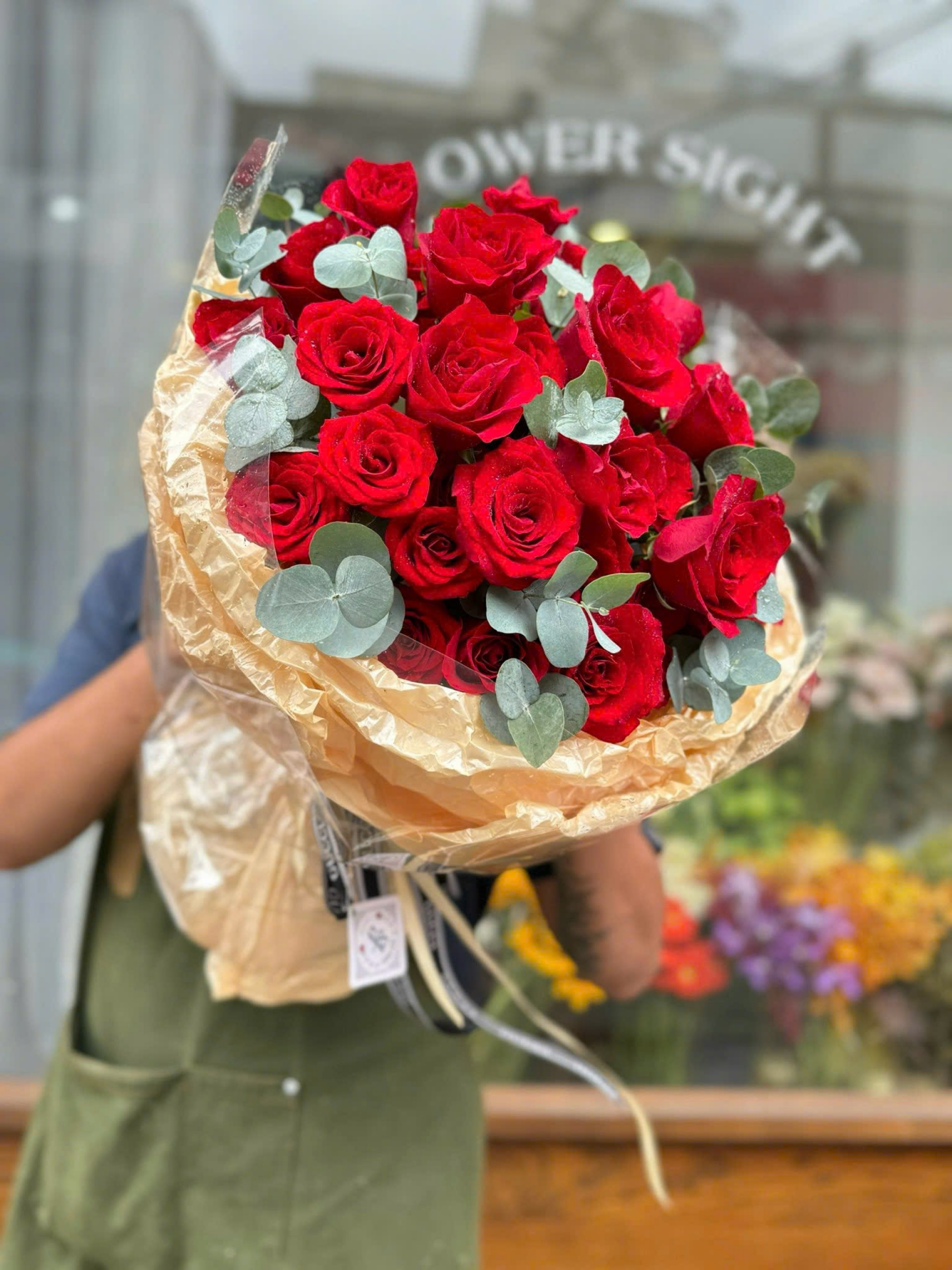 Bó hoa hồng 25 bông