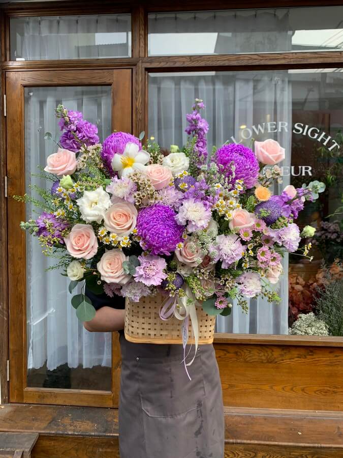 hoa chúc mừng nghỉ hưu