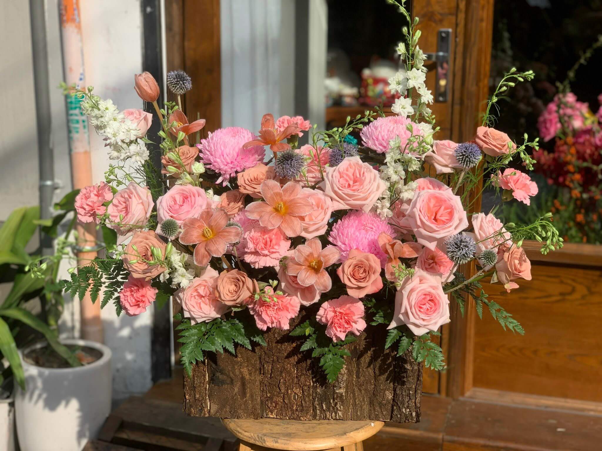 hoa chúc mừng nghỉ hưu