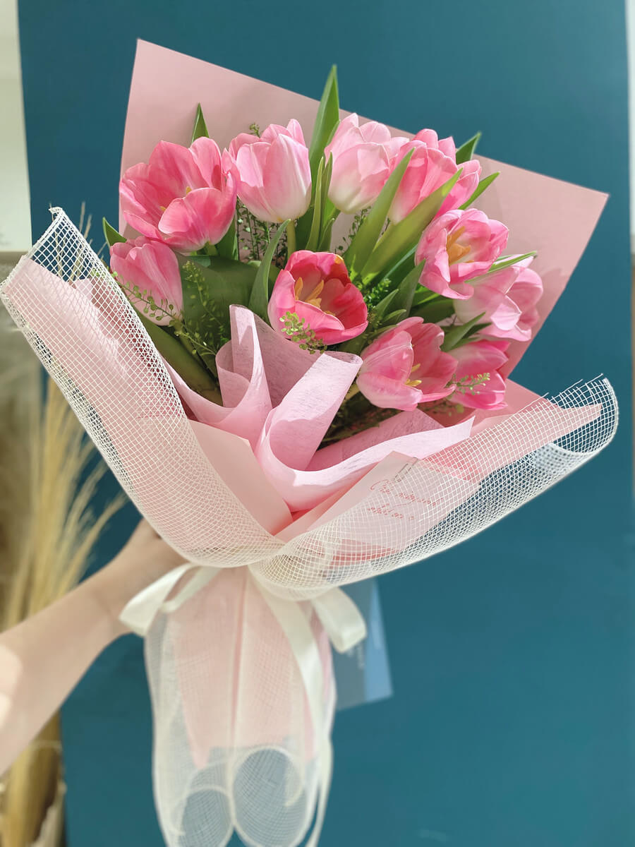 Bó hoa tulip 10 bông
