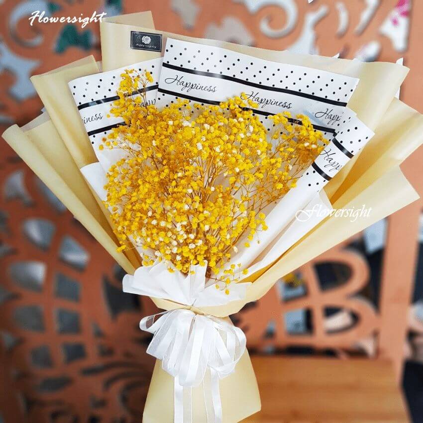 Bó hoa bi vàng