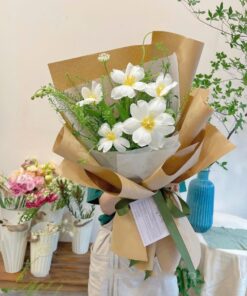 Bó hoa tulip 5 bông