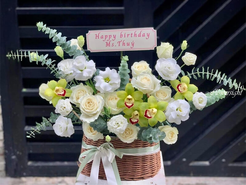 Hoa chúc mừng sinh nhật sếp