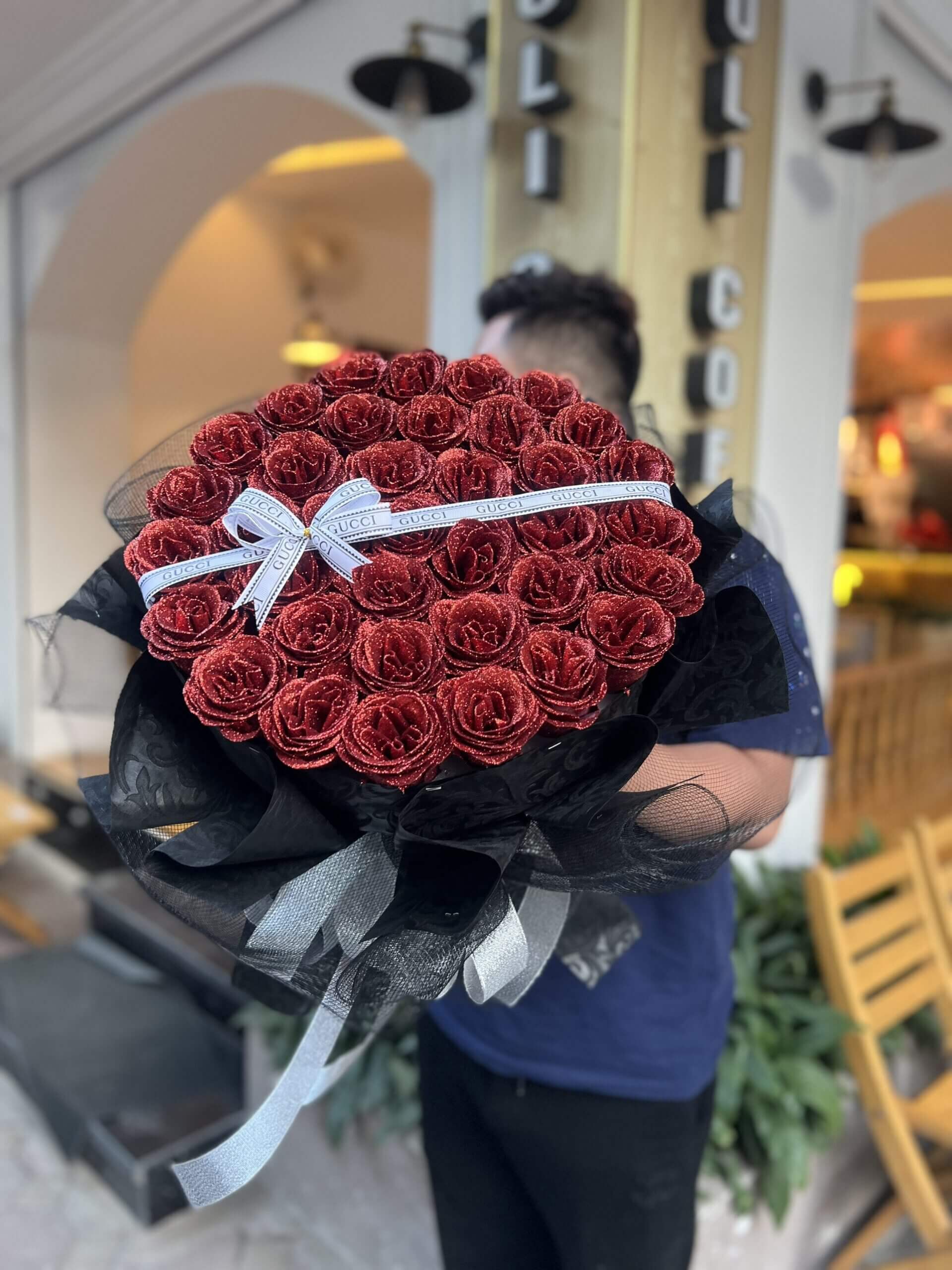 Bó hoa sáp 50 bông