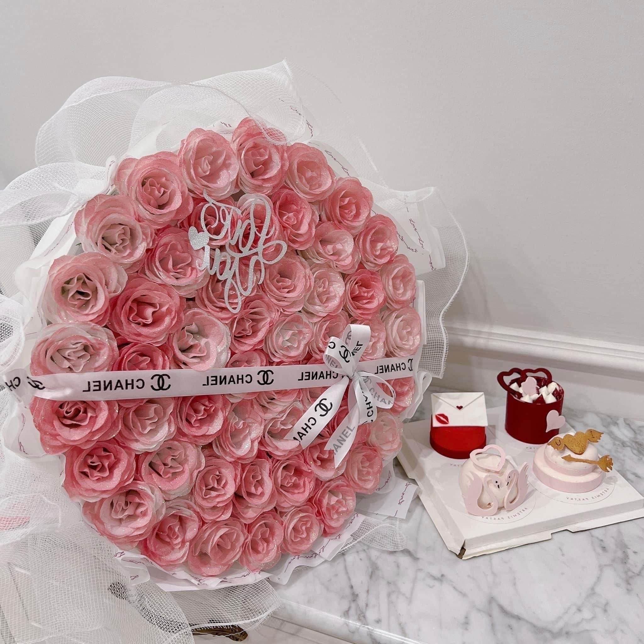 Bó hoa sáp 50 bông