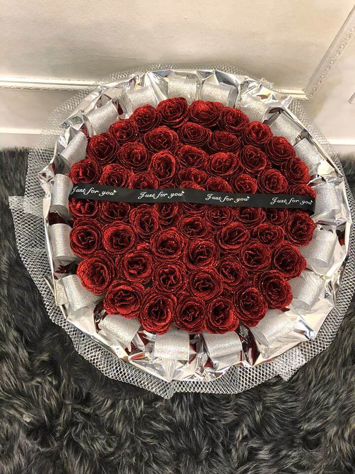 Bó hoa sáp 70 bông