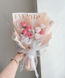 Bó hoa sáp 8 bông