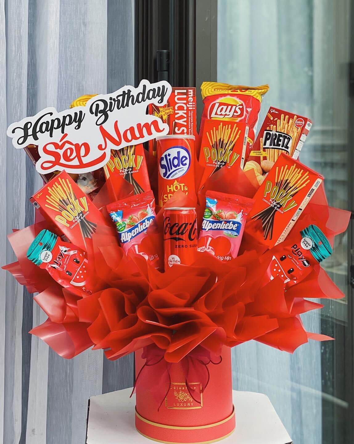 Hoa đồ ăn tặng người yêu