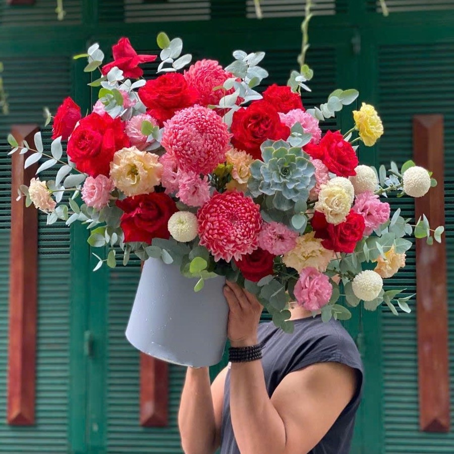 hoa chúc mừng bổn mạng