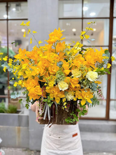 Hoa để bàn đẹp