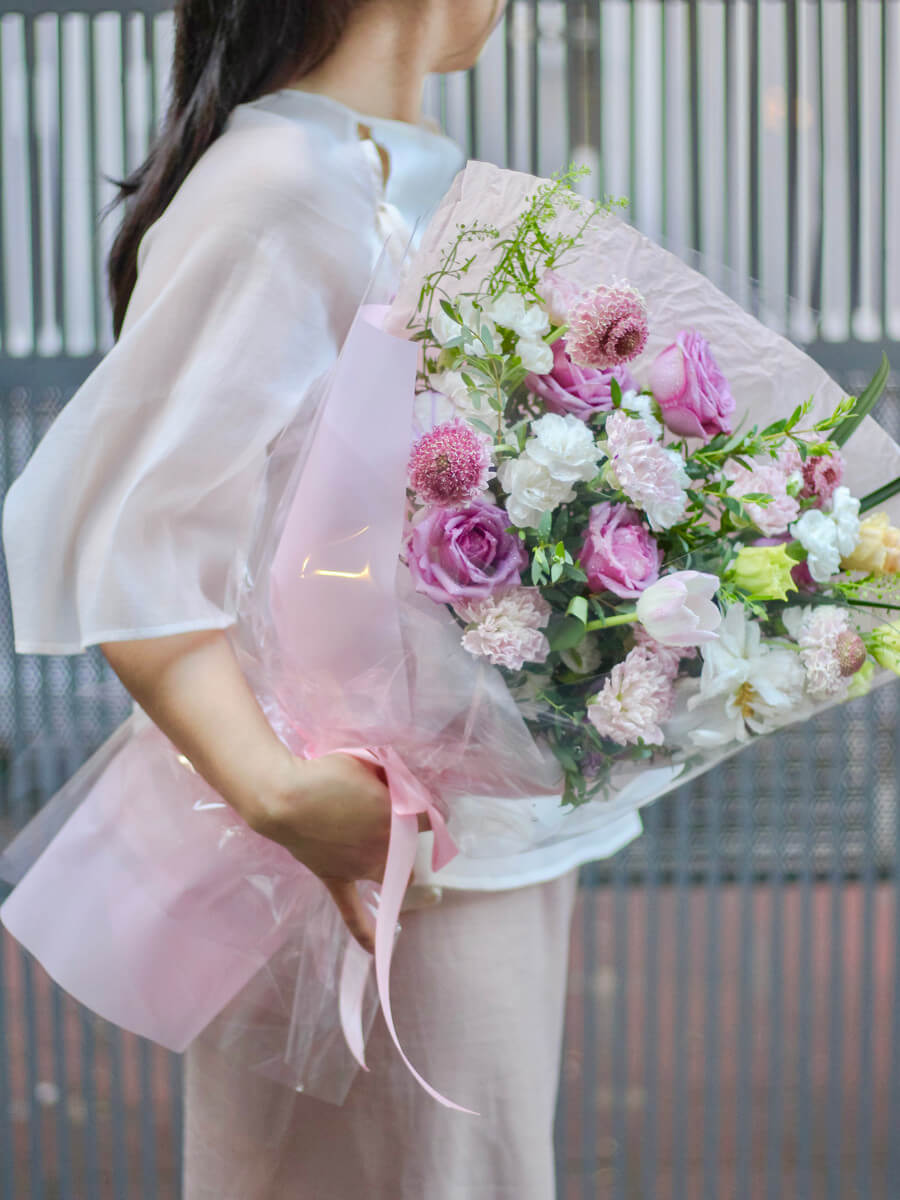 Hoa màu hồng tím