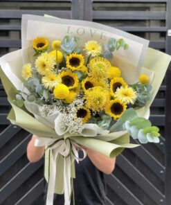 hoa màu vàng trắng