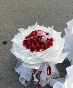 Bó hoa sáp 60 bông đẹp