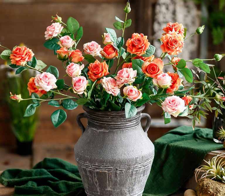 Lẵng hoa hồng tỉ muội 