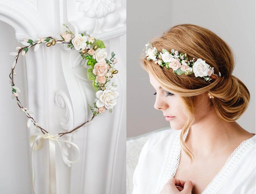 Vòng hoa đám cưới 09