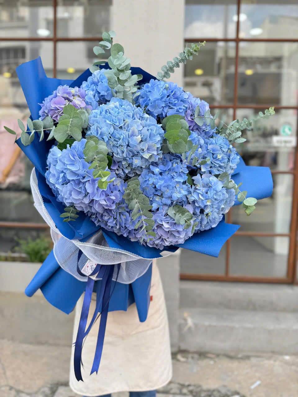 Bó hoa cẩm Tú Cầu