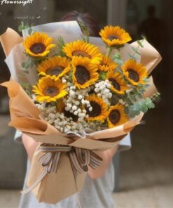 bó hoa hướng dương tăng sinh nhật