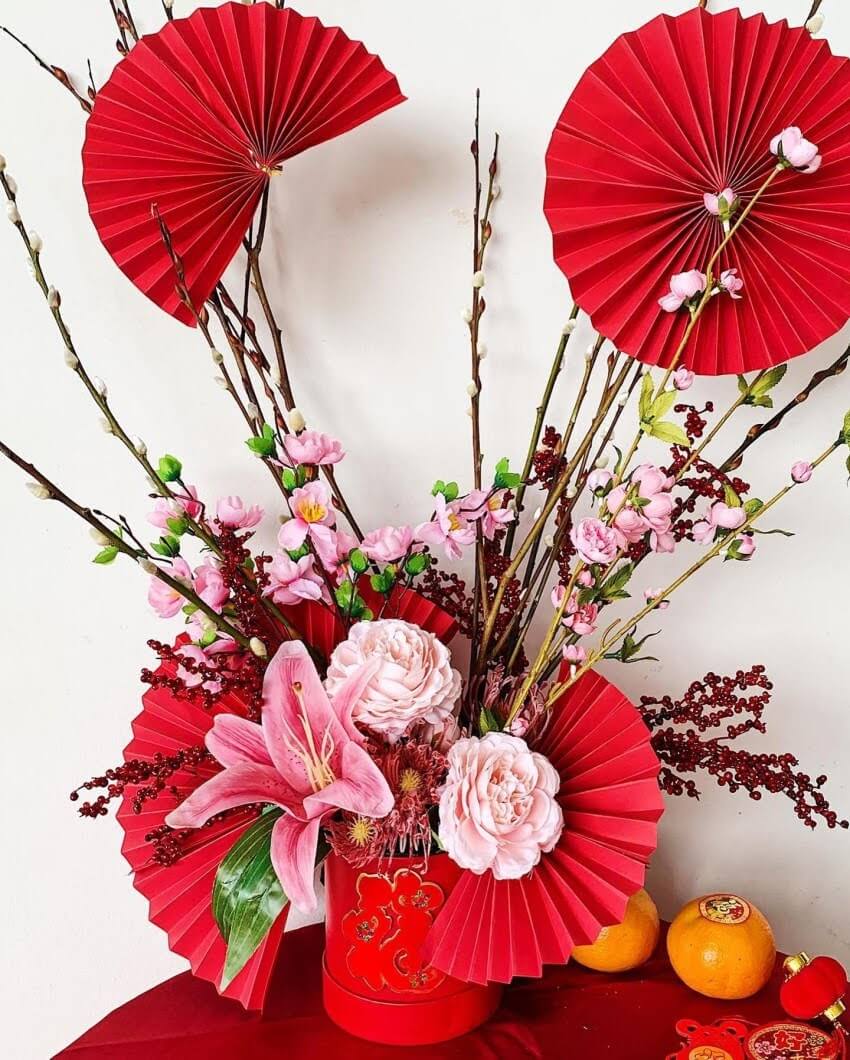 Chậu hoa tầm xuân đẹp 04