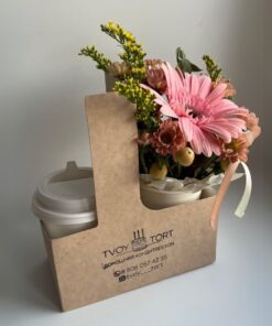 Giỏ hoa cà phê đẹp