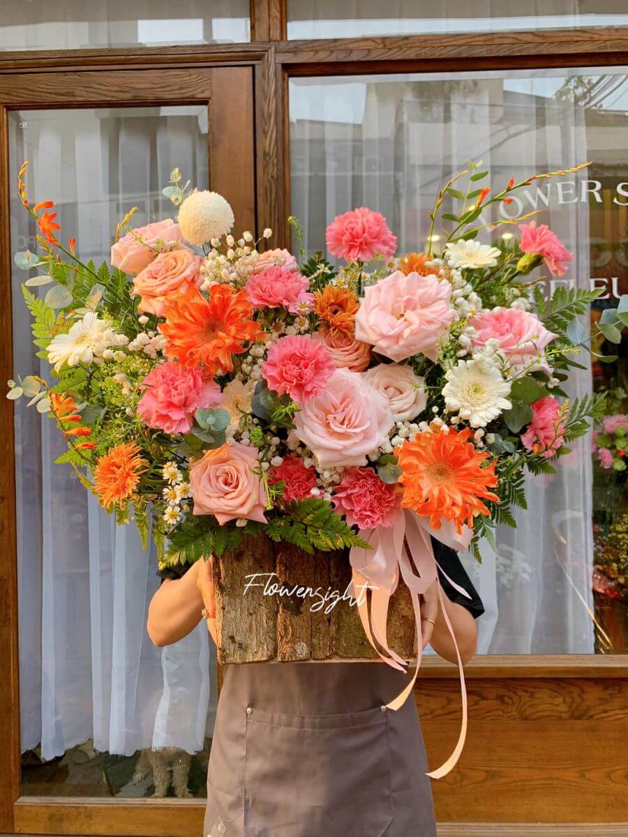 hoa trang trí tết