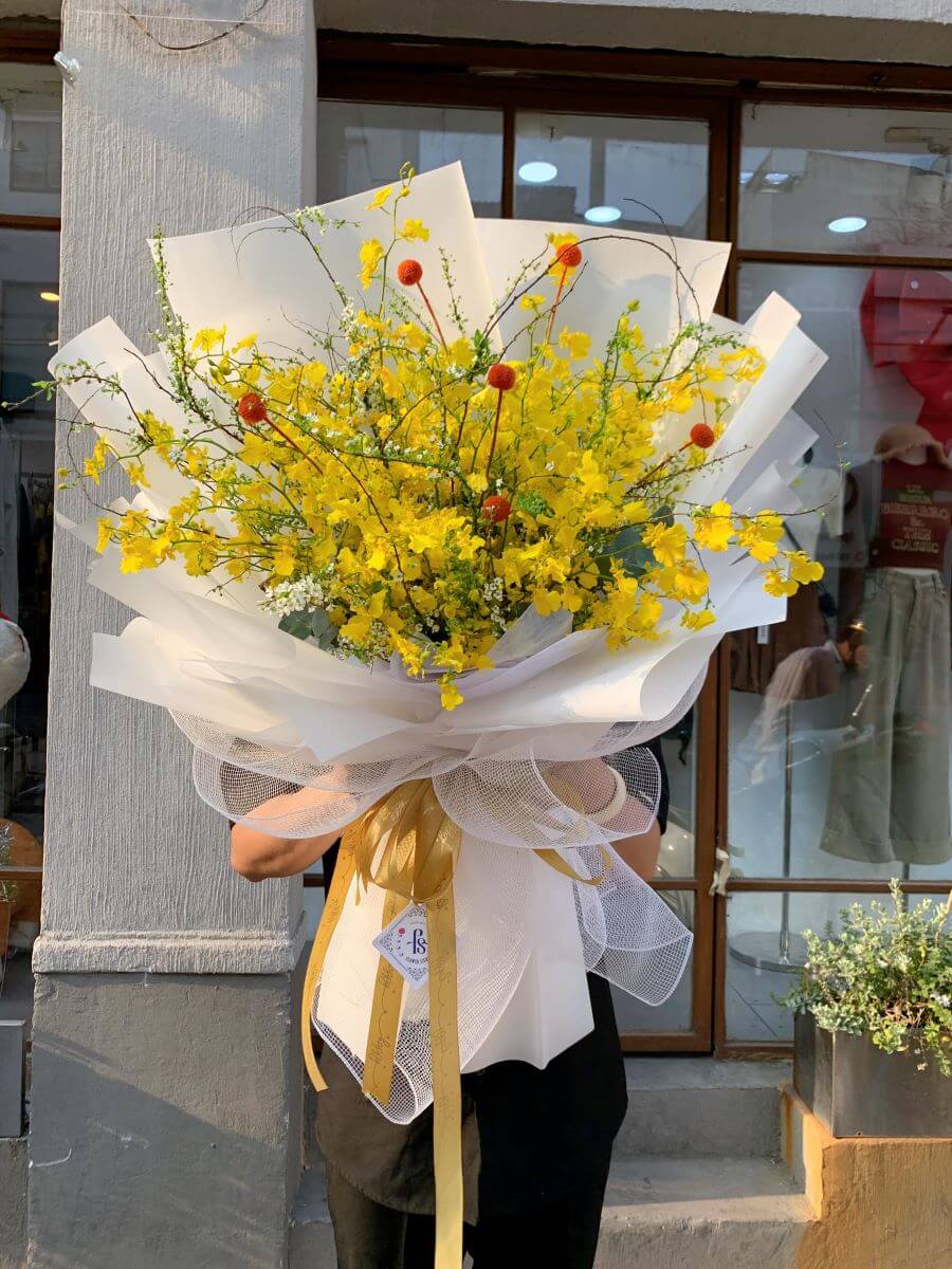 hoa trang trí tết