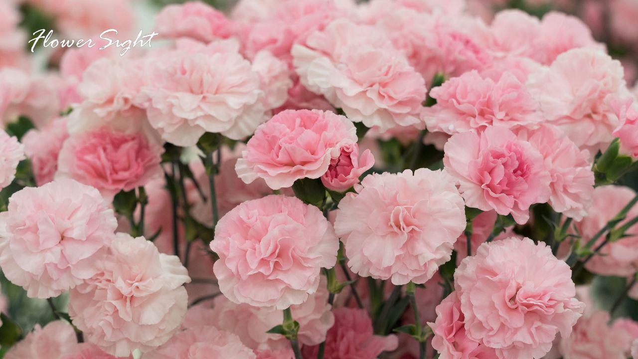 Bó hoa cẩm chướng