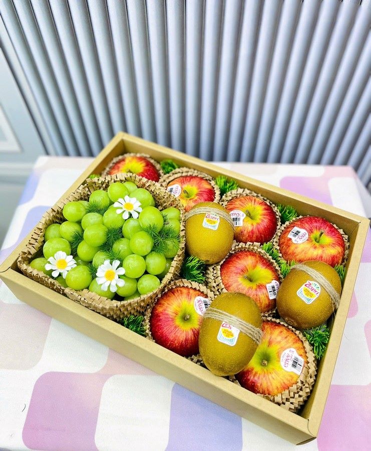 hộp hoa trái cây