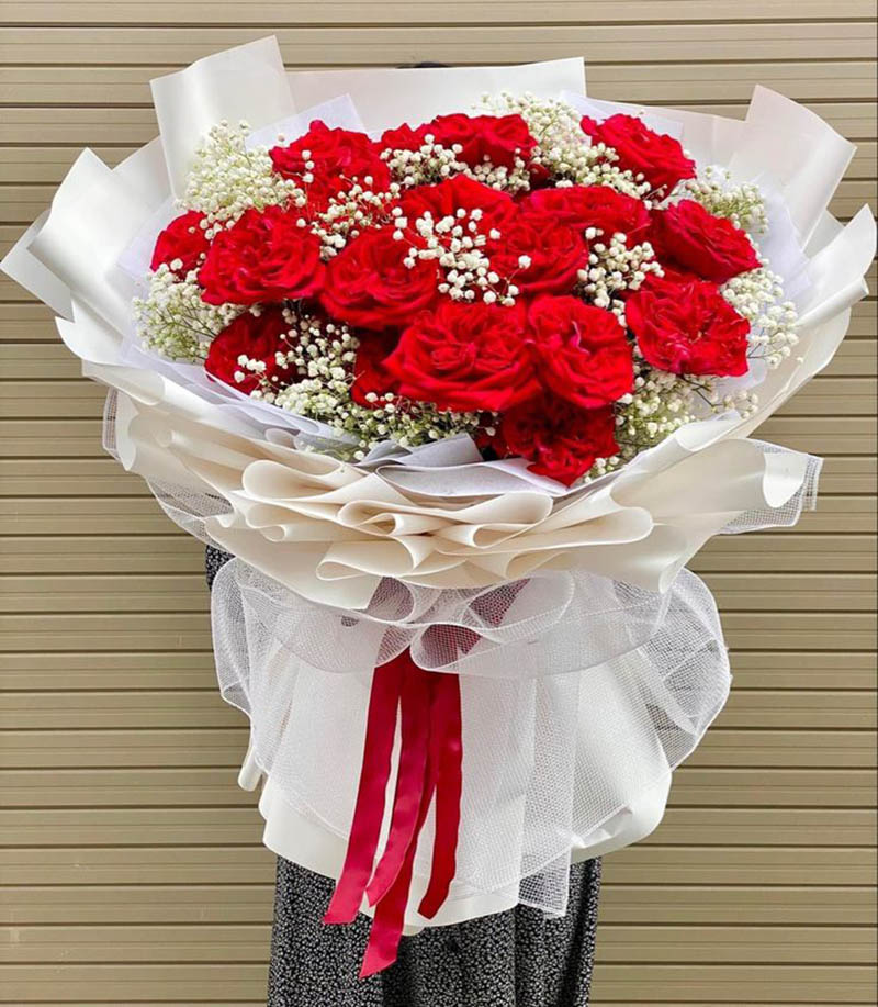 Bó hoa hồng ecuador