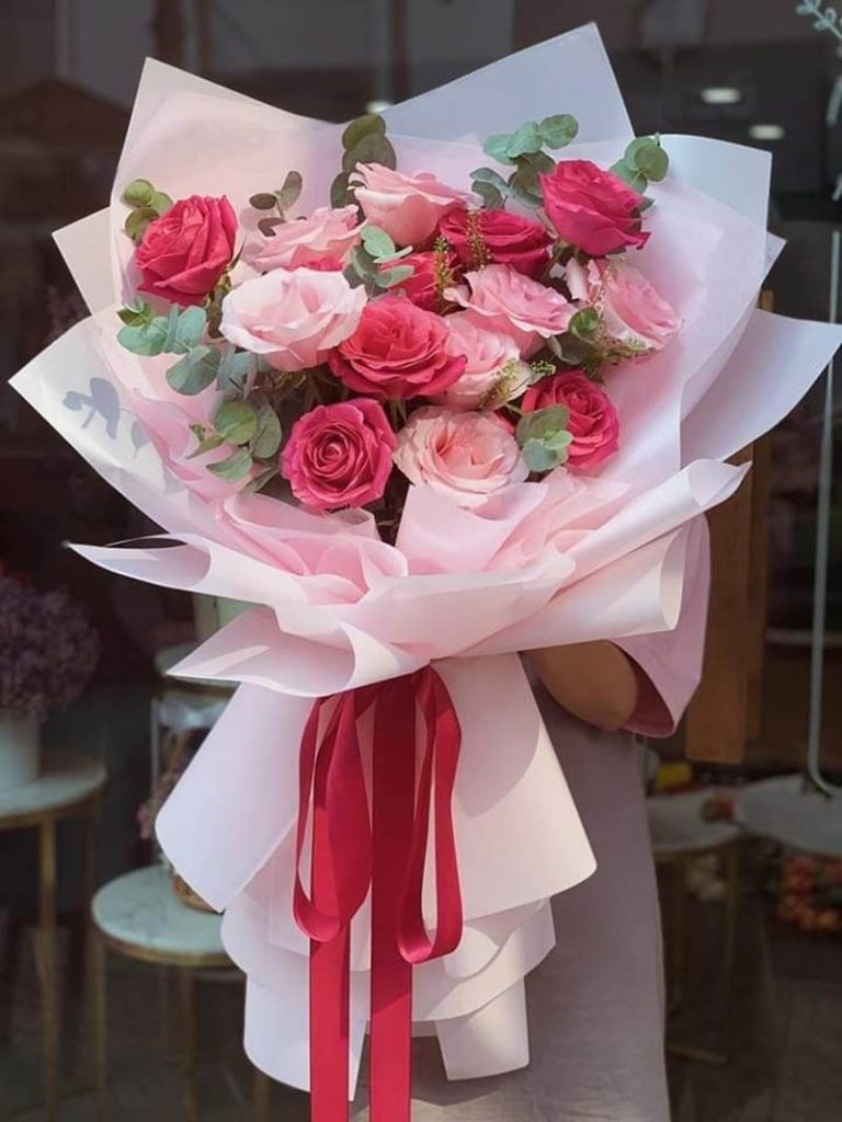 Bó hoa hồng ohara đẹp tại tphcm