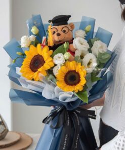 Bó Hoa Gấu Bông Bền Lâu