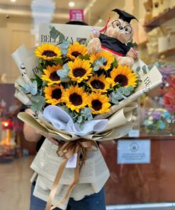 Bó Hoa Gấu Bông Chuyện Đôi Ta