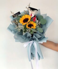 Bó Hoa Gấu Bông Hạnh Phúc