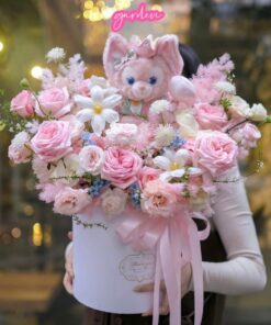 Bó Hoa Gấu Bông Sự Nghiệp