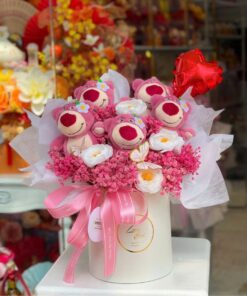 Bó Hoa Gấu Bông Tình Ca